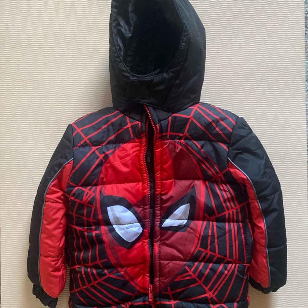 MARVEL Spider-Man Winter Puffer Coat 3T